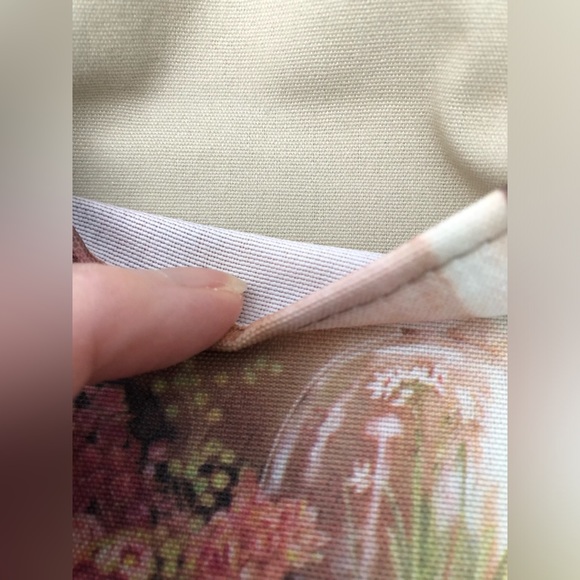 Cotton/Polyester Table Napkins (4) - Picture 3 of 7